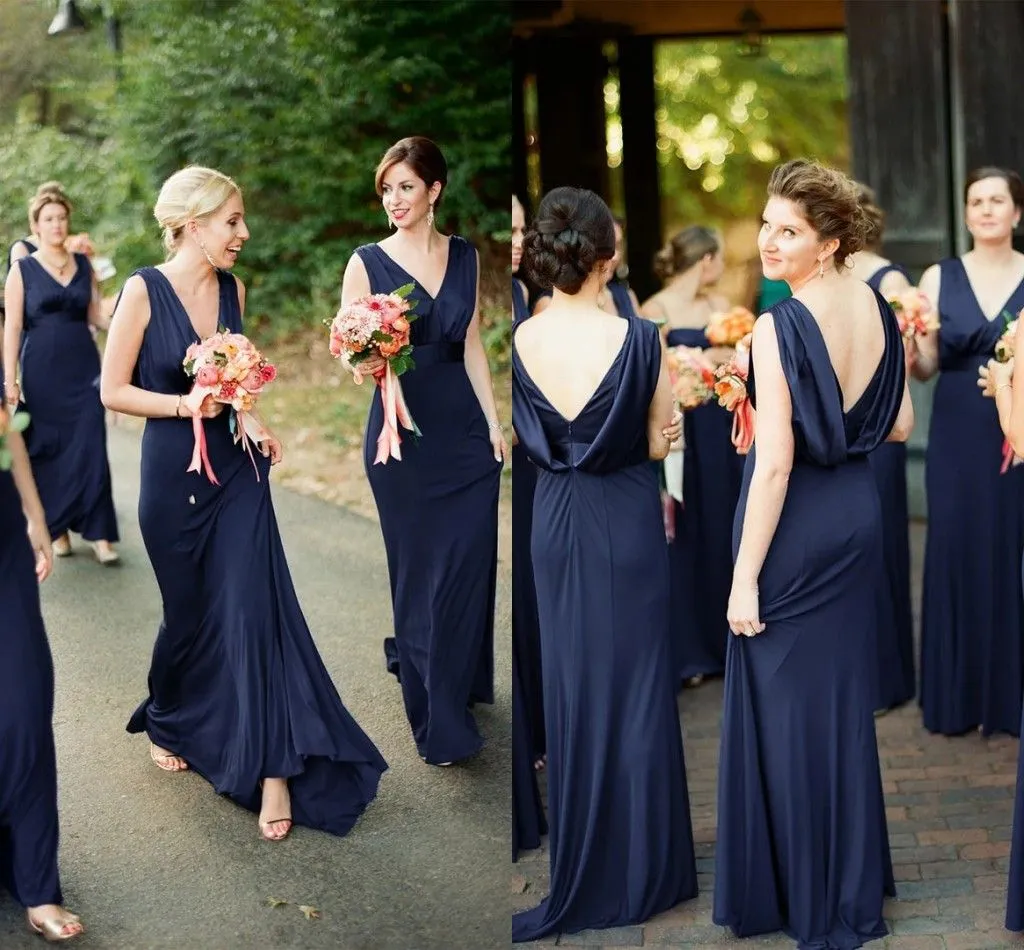 periwinkle dress BABARONI Chiffon Bridesmaid Dresses Sweetheart Floor-length weave_JERSEY 尺寸:us8 Maxi Dress, Black Maxi