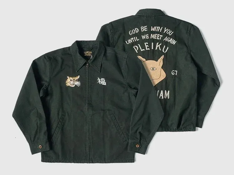 Non Stock Fox Embroidery Vietnam Souvenir Tour Jacket From 85,7