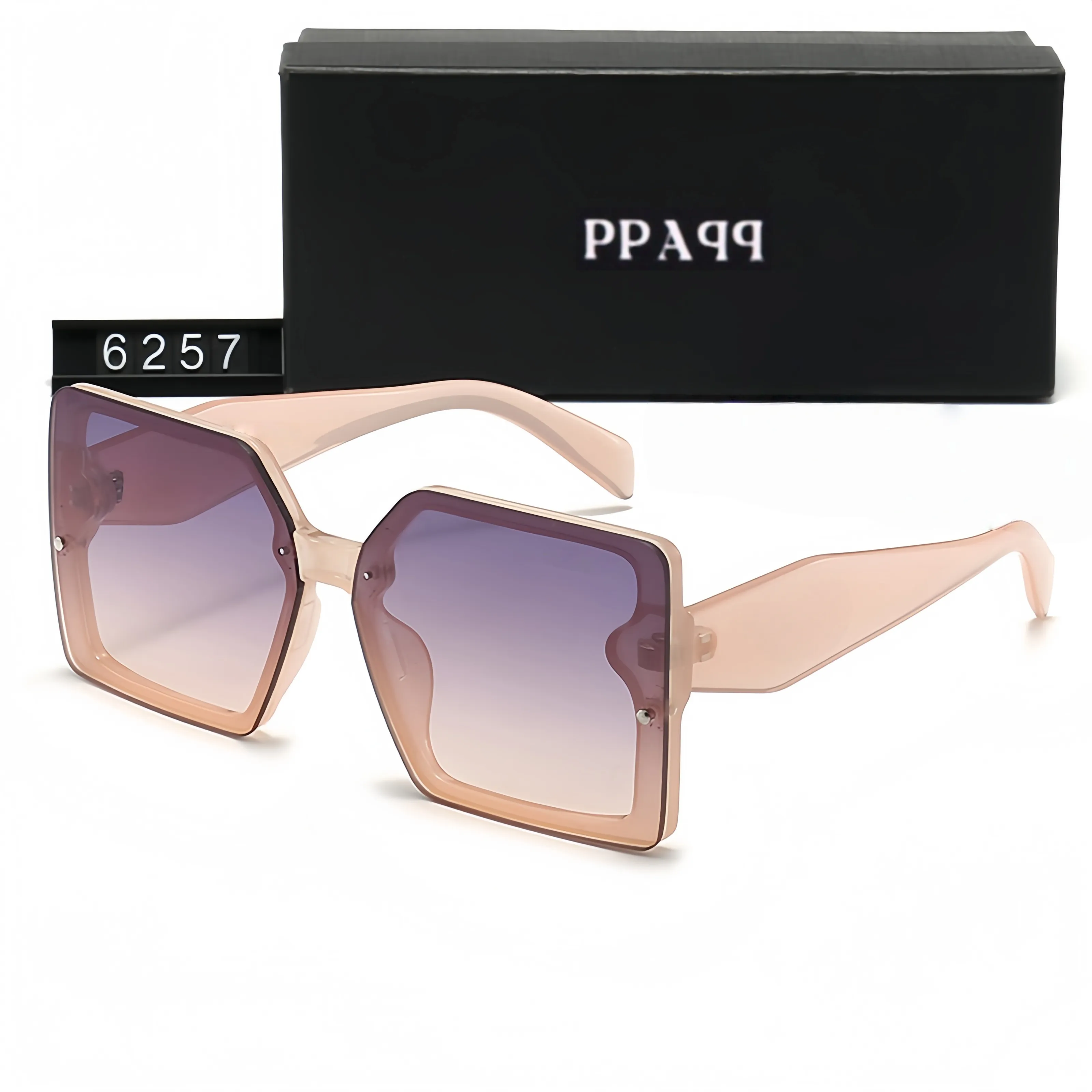 A-J 6275 Luxe zonnebril zonder doos, designbril voor dames en heren, seniorenbril, vintage montuur._voghion.com