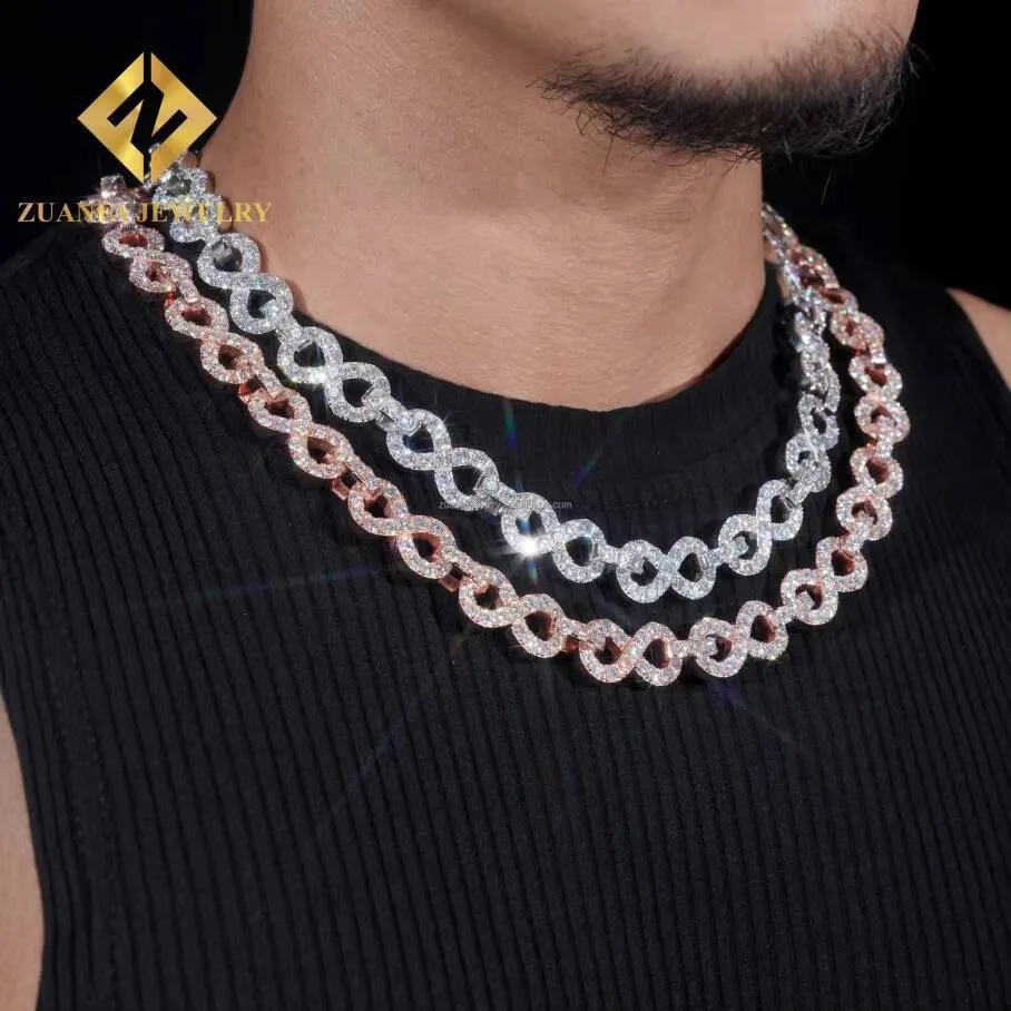 Maßgeschneiderter 13-mm-Rapper-Icing-Out-Hip-Hop-Schmuck, Pass-Diamant-Tester, Moissaite, Ifity, Kuba-Lik_voghion.com