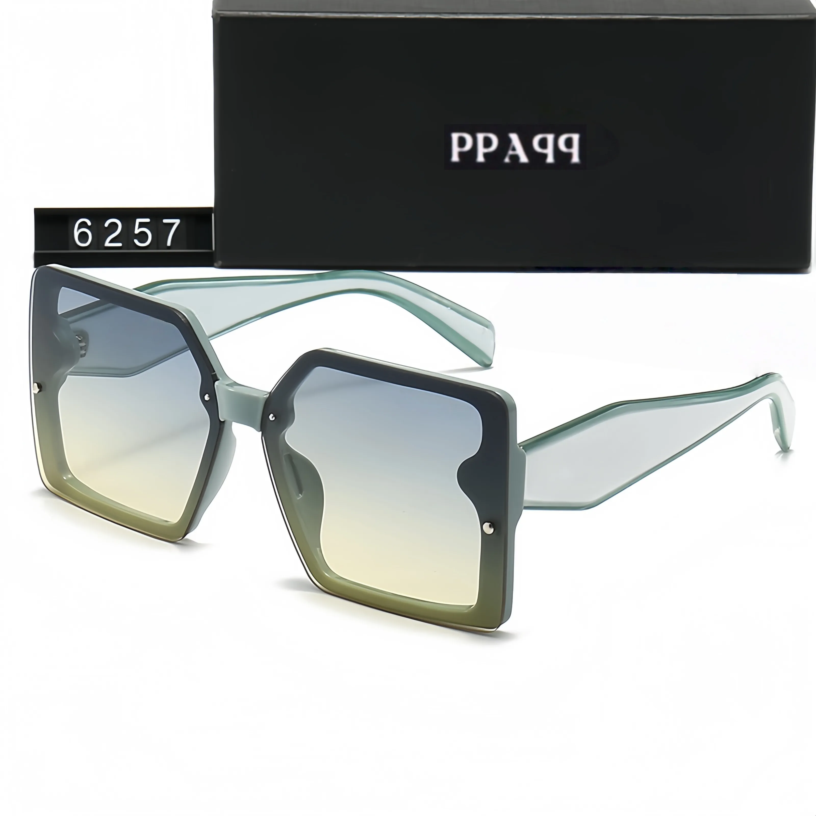 A-J 6275 Luxe zonnebril zonder doos, designbril voor dames en heren, seniorenbril, vintage montuur._voghion.com