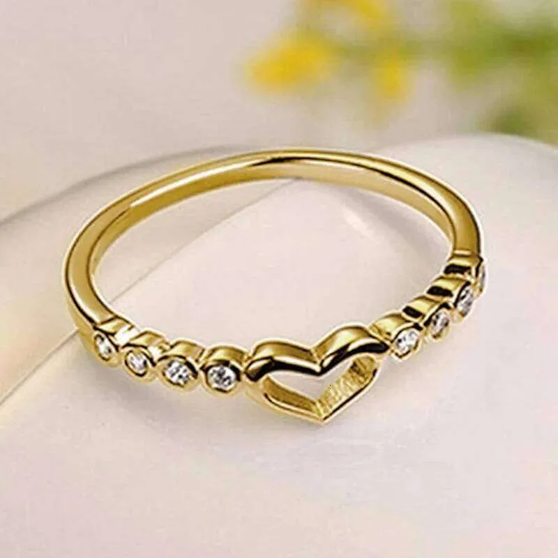 Anelli cuore chic donna con zirconia gioielli moda quotidiani_voghion.com
