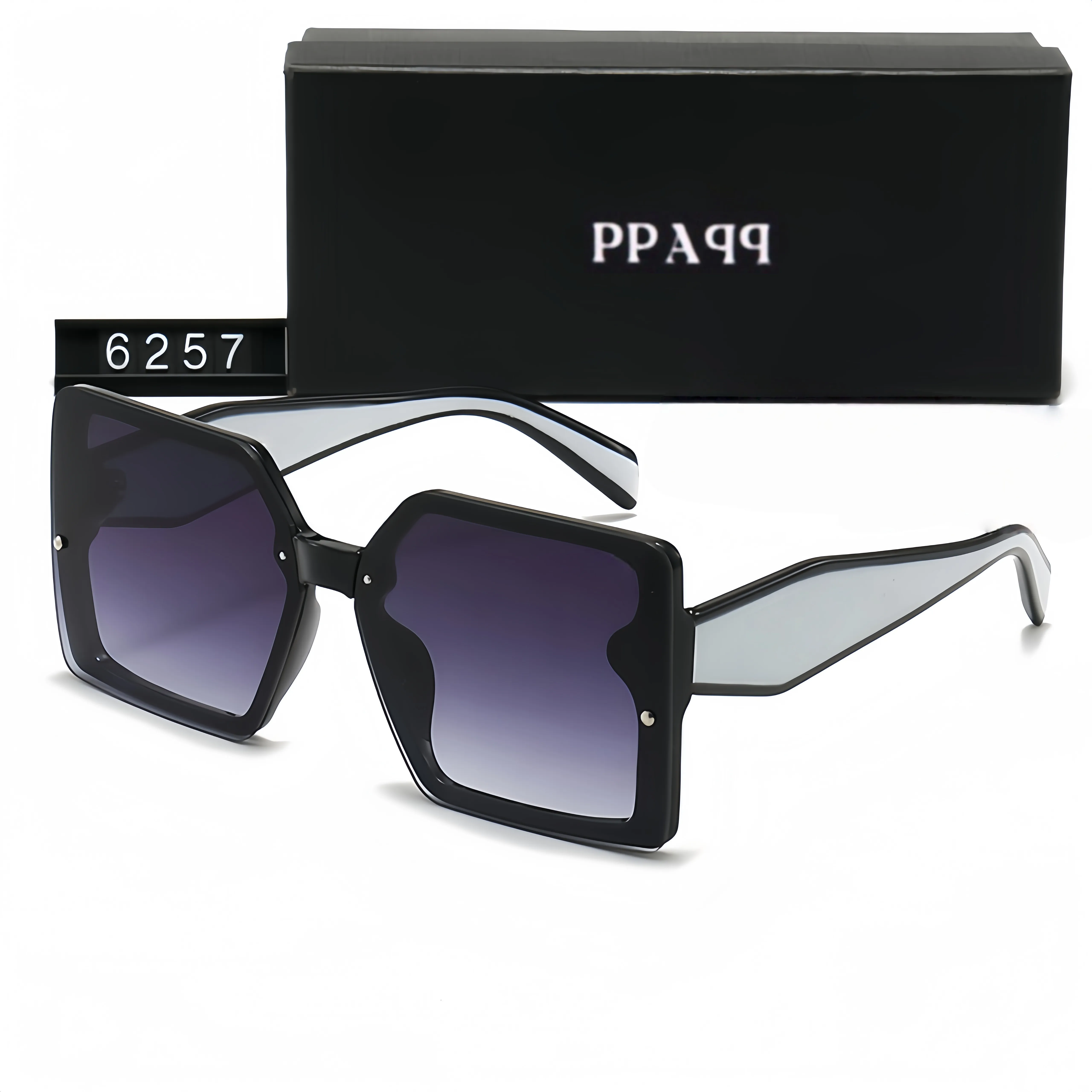 A-J 6275 Luxe zonnebril zonder doos, designbril voor dames en heren, seniorenbril, vintage montuur._voghion.com