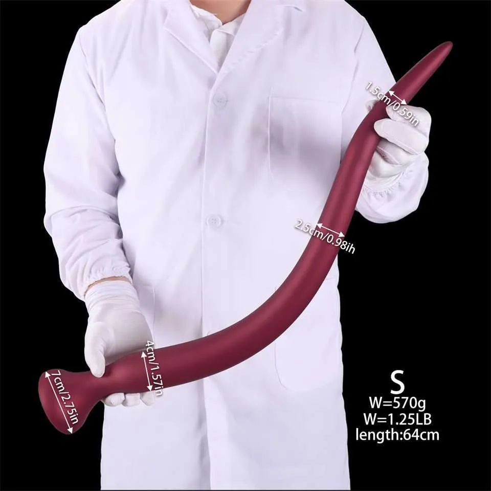 Super Long Silicone Anal Plug With Suction Cup For... From 20,47  | DHgate