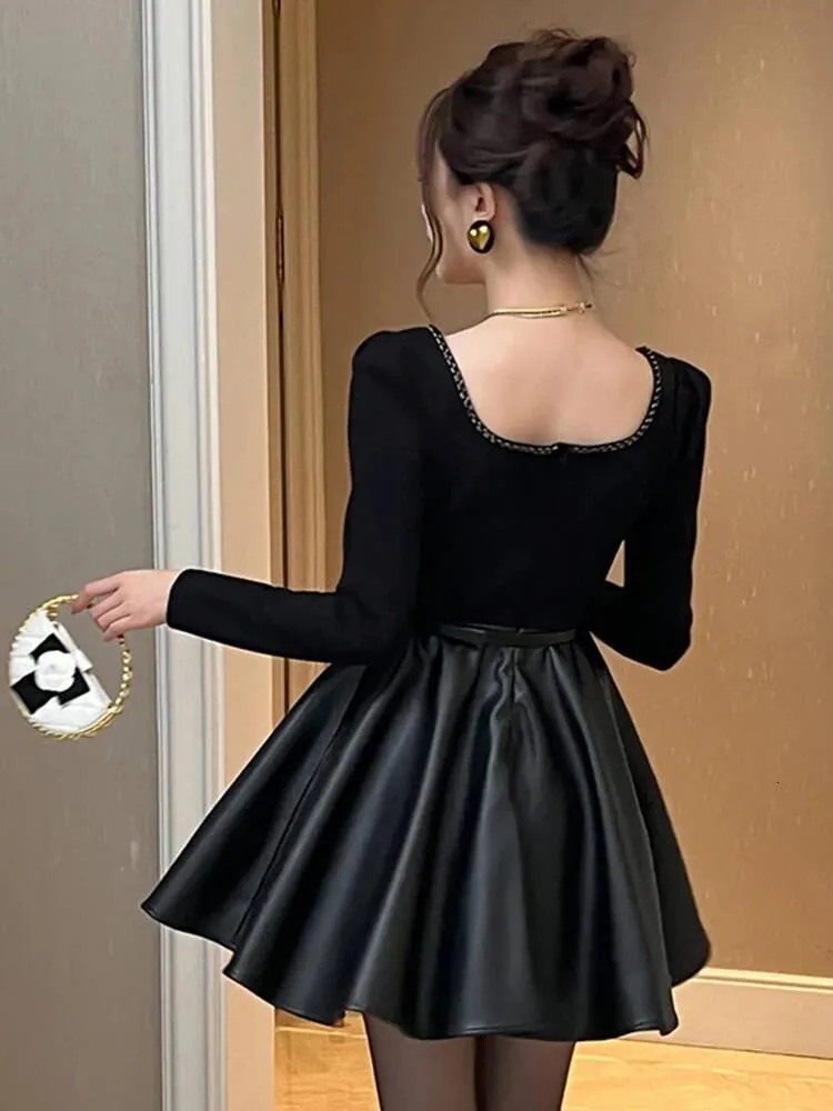 slim fit dress slacks Embellished Short Dress 2069S 8 / Blue