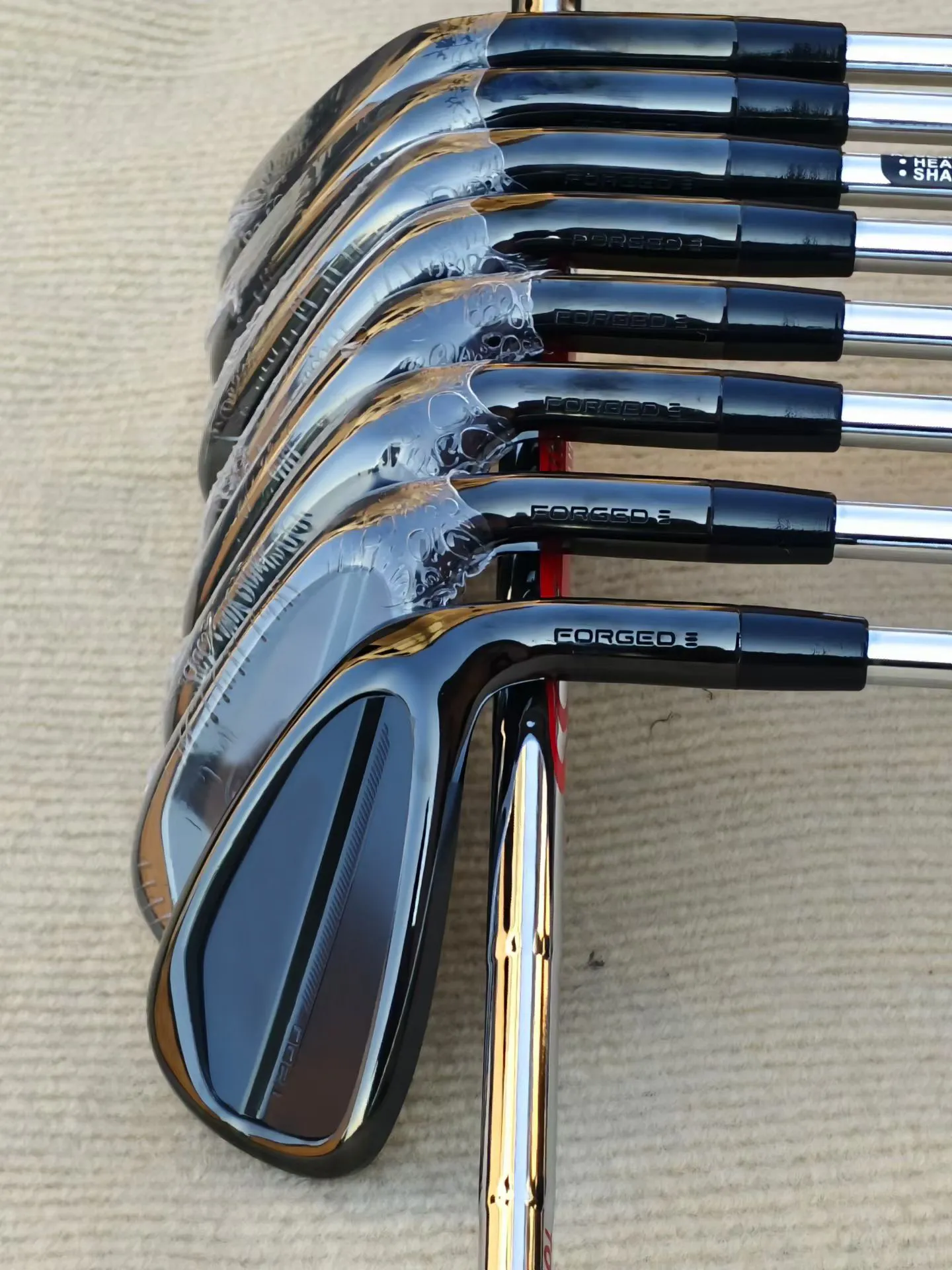 Black T Series 200 Golf Irons Set   10 Graphite &amp;... 