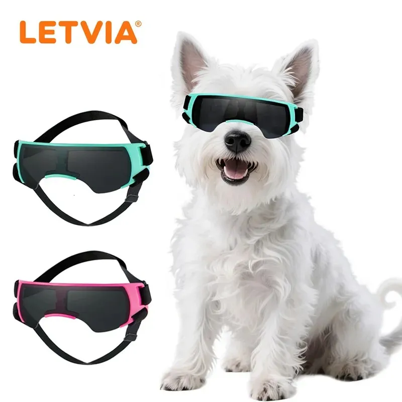 Hartvormige Zonnebril Voor Honden – Verstelbaar, Coole Pet-accessoire Voor Kleine Rassen, Ideaal Voor Fotoshoots, Wandelen En Fietsen – In Zwart, Wit, Blauw En Rood