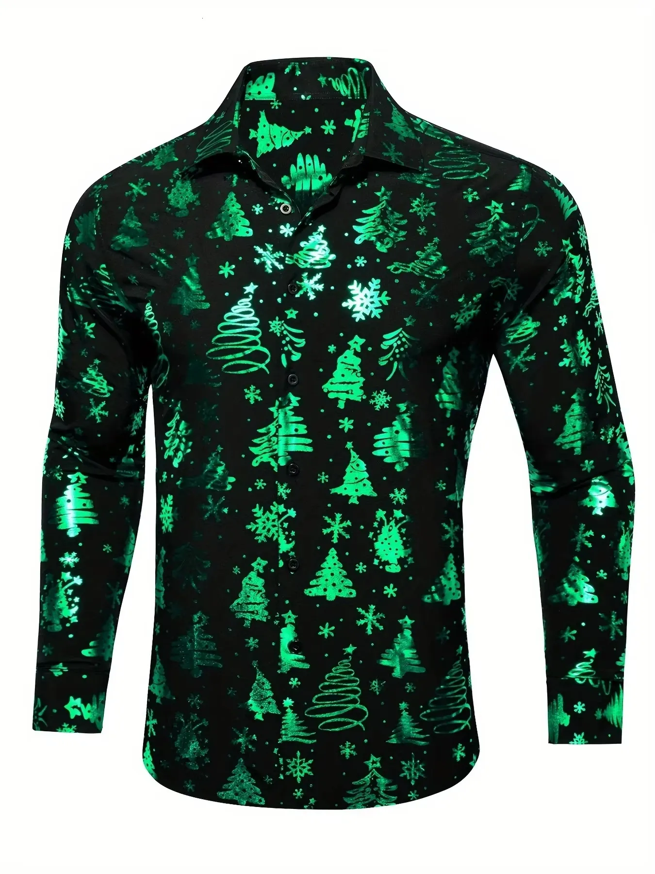 mens christmas tree dress shirt OppoSuits - TreeDee