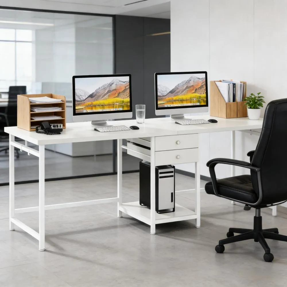 Versatile Office And Home Standing Computer Workstation With Dual ...