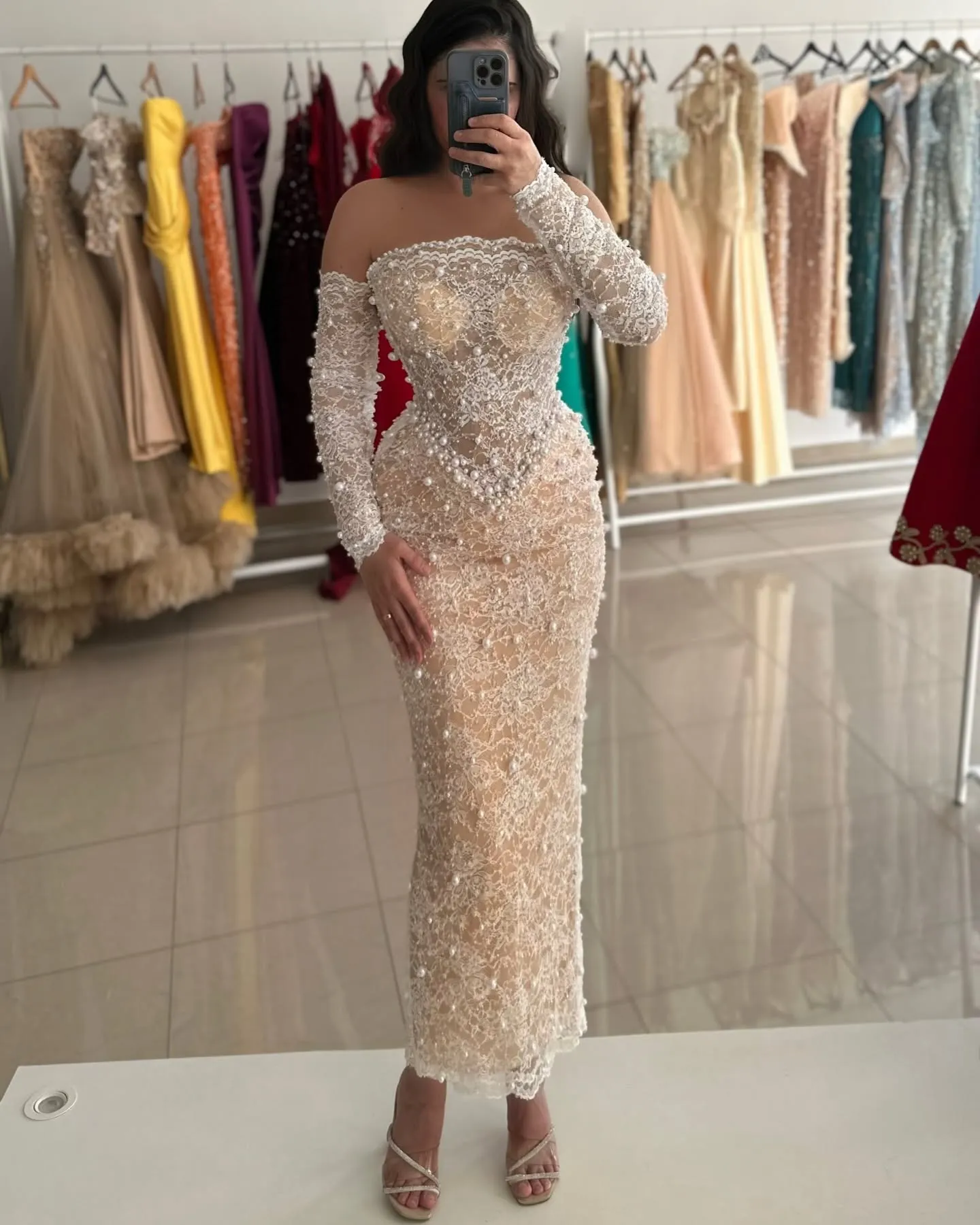 sachin and babi light blue dress VC Deep V Plunge Long Dress For Women Folded Long Sleeves Pleated Bodycon  Elegant Celebrity Evening Party Cocktail Gowns Vestido
