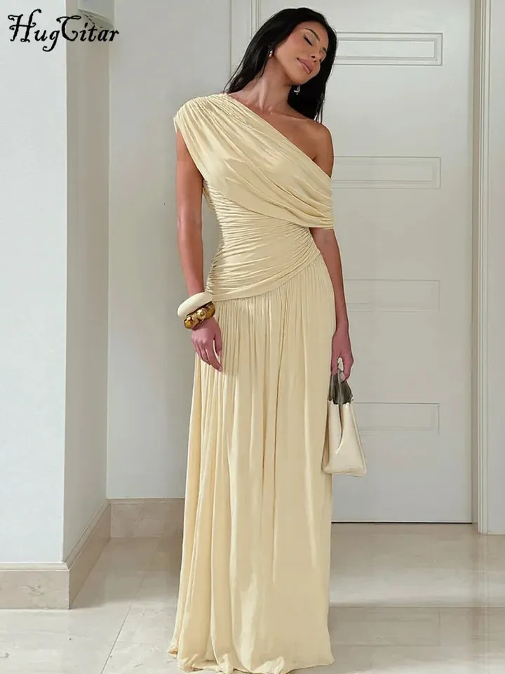 one shoulder ruched irregular dress Irregular High-Lo Bodycon Dress One-Shoulder Ruched Midi Dress  Kate Kasin