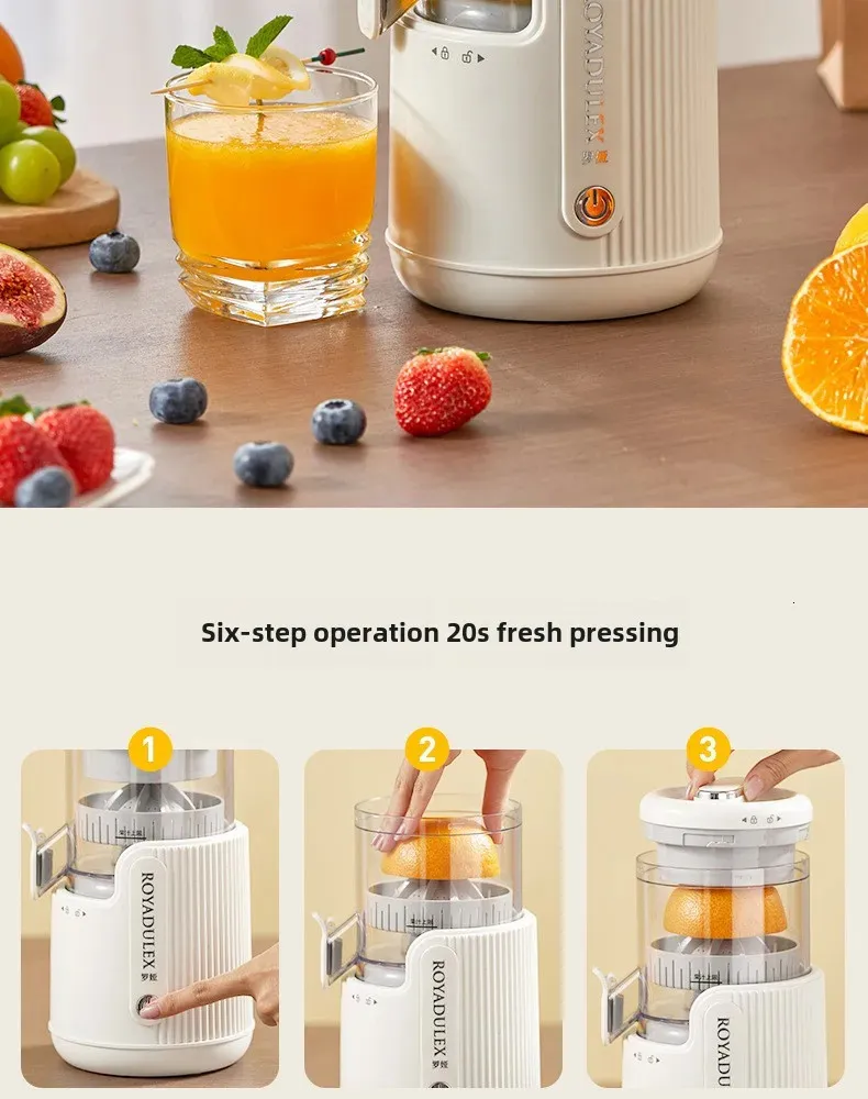 Large-Diameter Ceramic Orange Juice Machine with Automatic Pulp ...