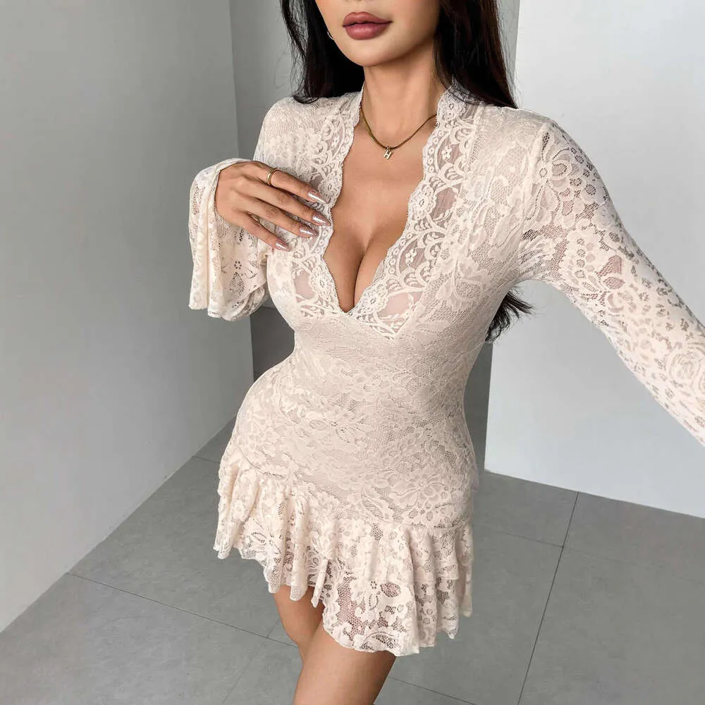 lace bodycon dress amazon Cindy Rose Gold Mini Dress