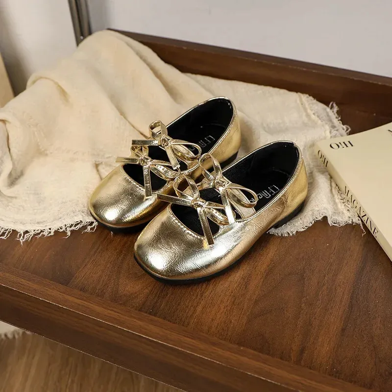 Girls Princess Ballet Shoes Gold Silver Versatile... From 11,02  | DHgate