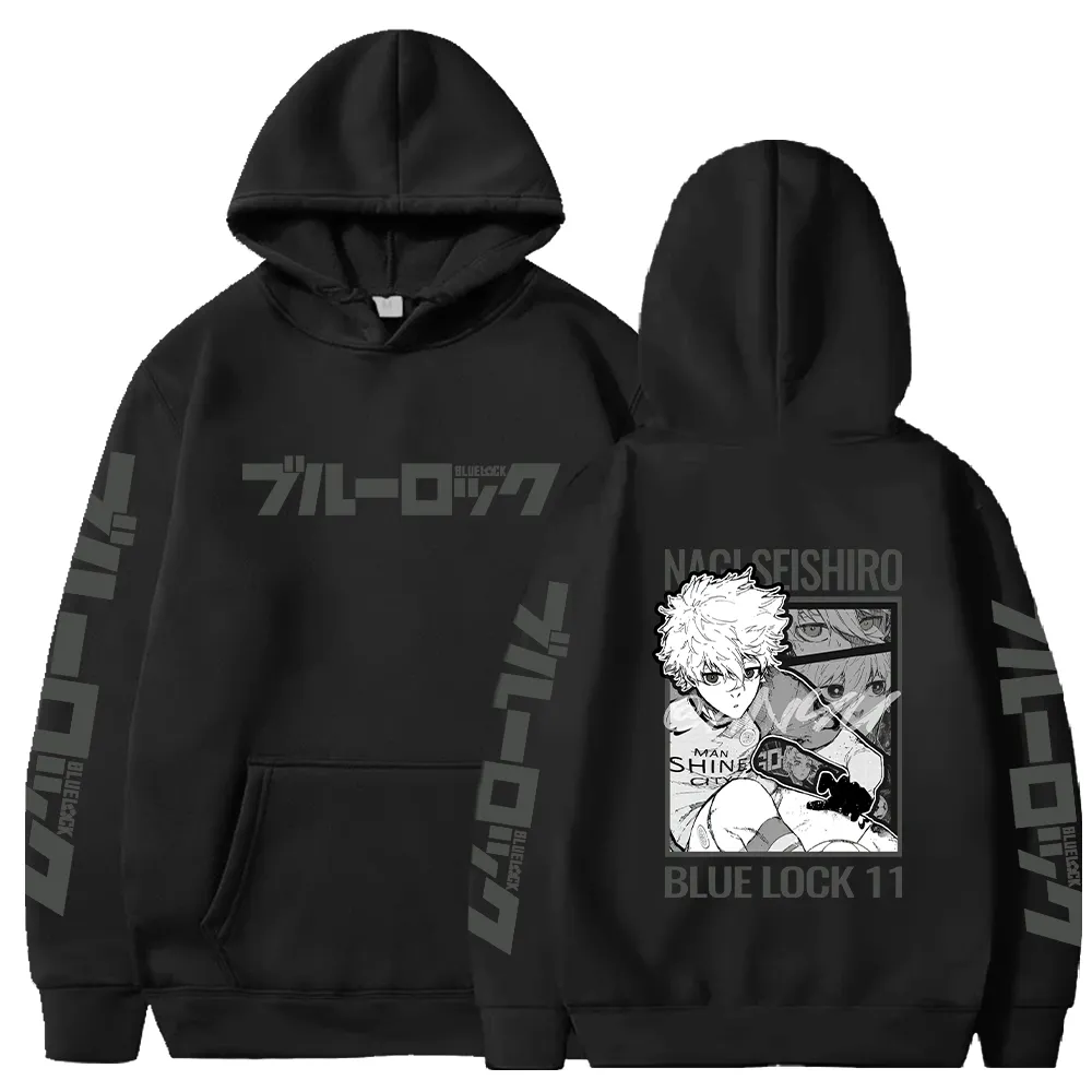 BLUE LOCK Hoodie Nagi Seishiro Print Pullover From