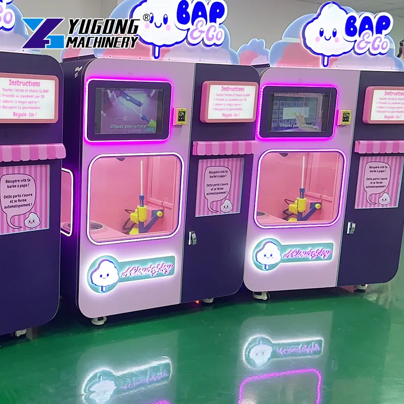 Floss Packing Machine High Efficiency Cotton Candy Sugar Packing Machine Streamlined Sugar ...