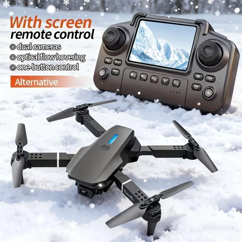 SANNAING E88 PRO MAX Foldable Quadcopter Drone Dual 4K FPV Camera ...