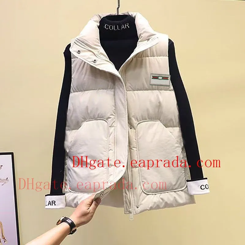ASKSA Femme Gilet en duvet sans manches Gilet long
