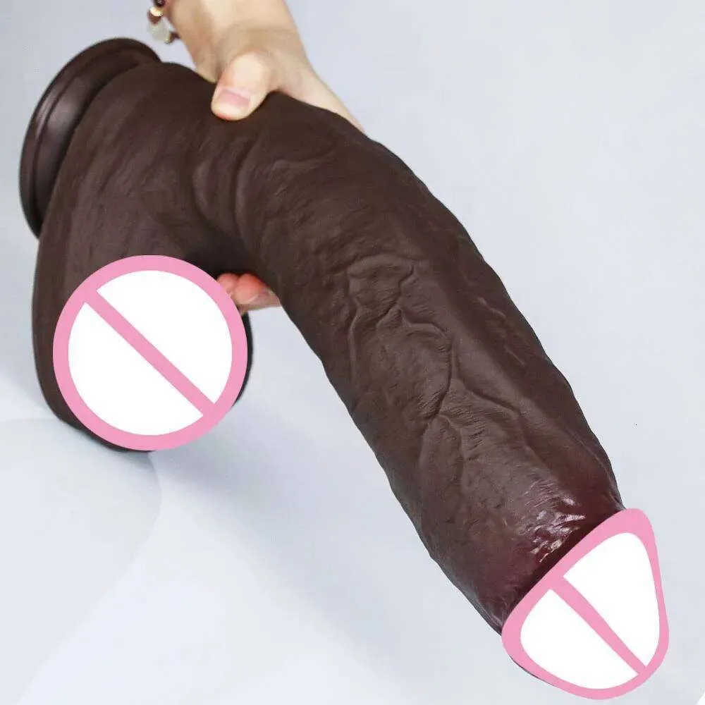 4Sizes Realistic Soft Big Dildo Double Silicone... From 13,9  | DHgate