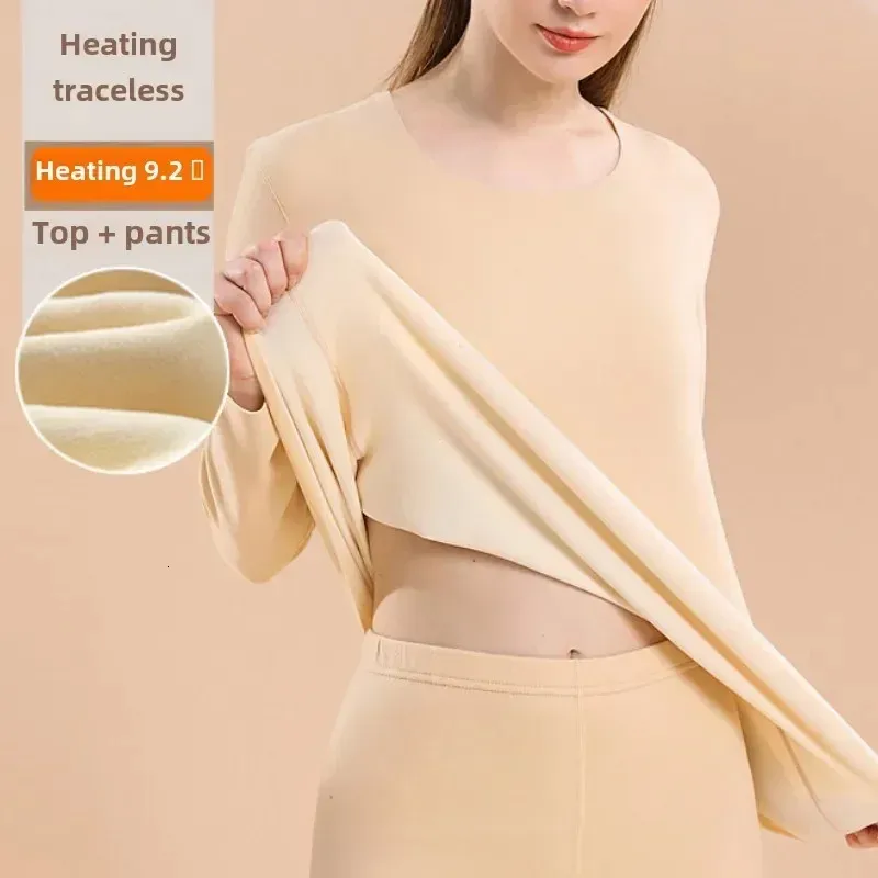 Set Di Biancheria Intima Termica Da Donna Primo Strato Di Base Canottiera Lunga Foderata In Pile Abbigliamento Invernale La Stagione Fredda 260107 Da 31,79 € | DHgate