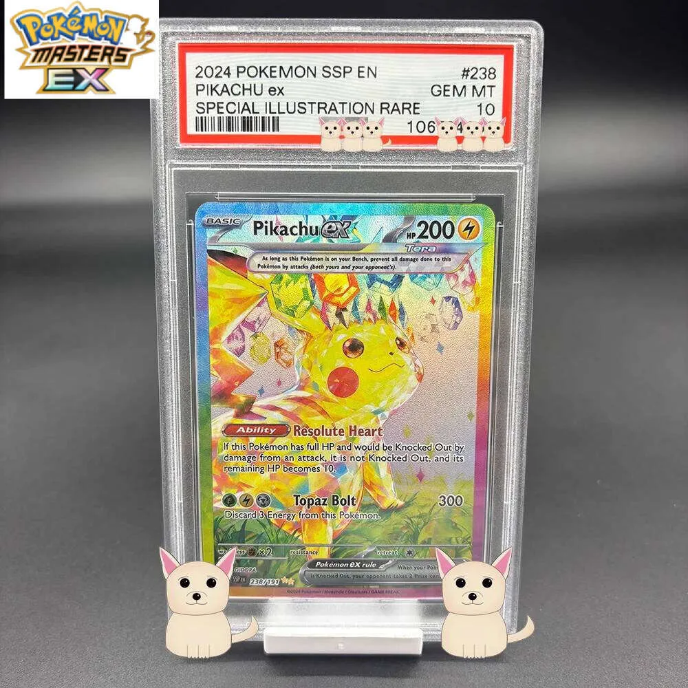 Anime Argos Pokemon Cards Gift DIY 2024 PTCG SSP EN PIKACHU Ex ...