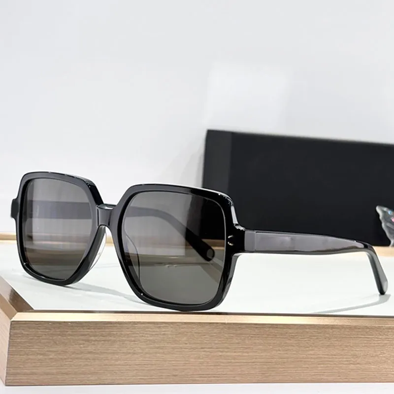 Square Frame Acetate Sunglasses Men Women UV400 Polarized  display picture 1