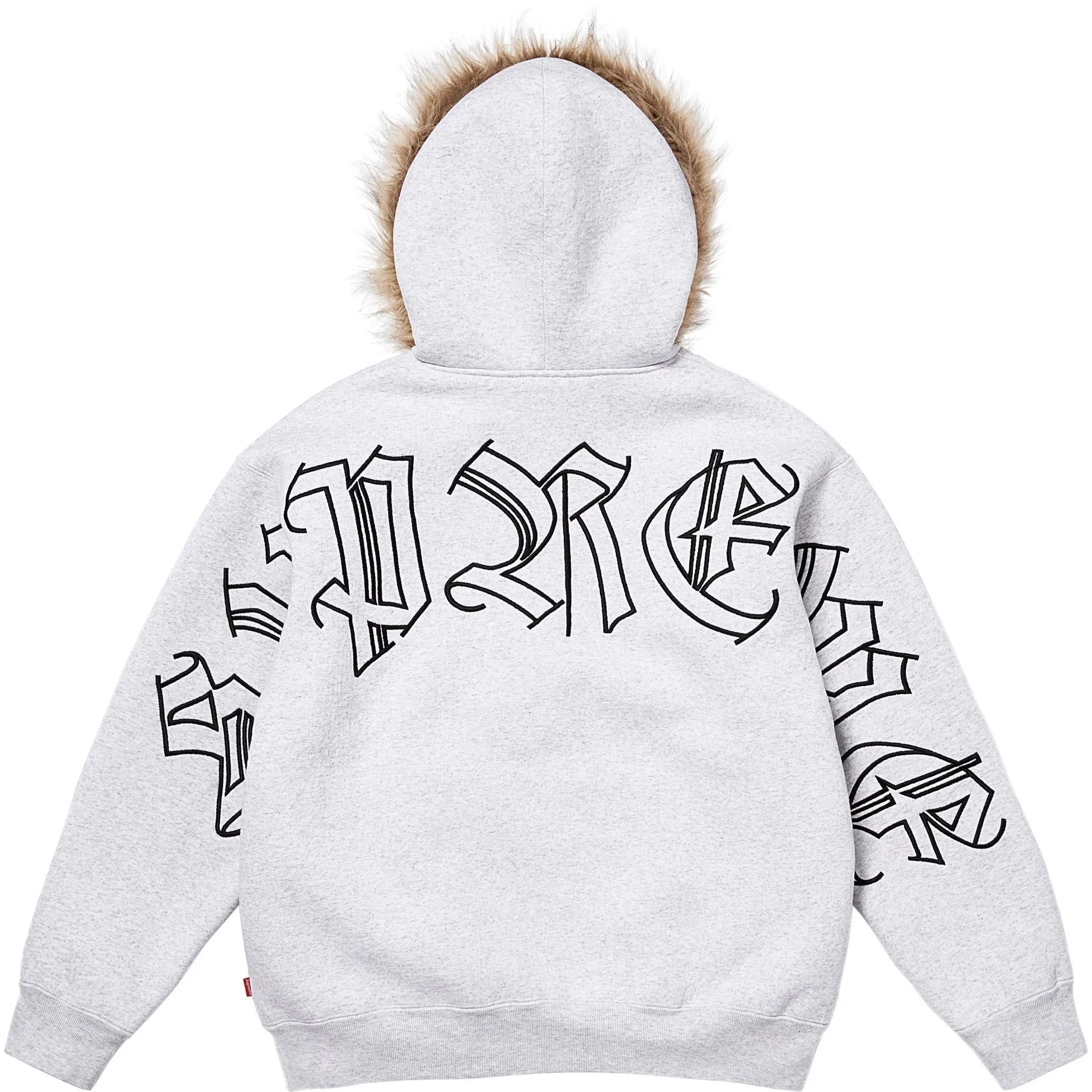 25FW Unisex Faux Fur Zip Up Hooded Fleece Lined... From Yundzh 