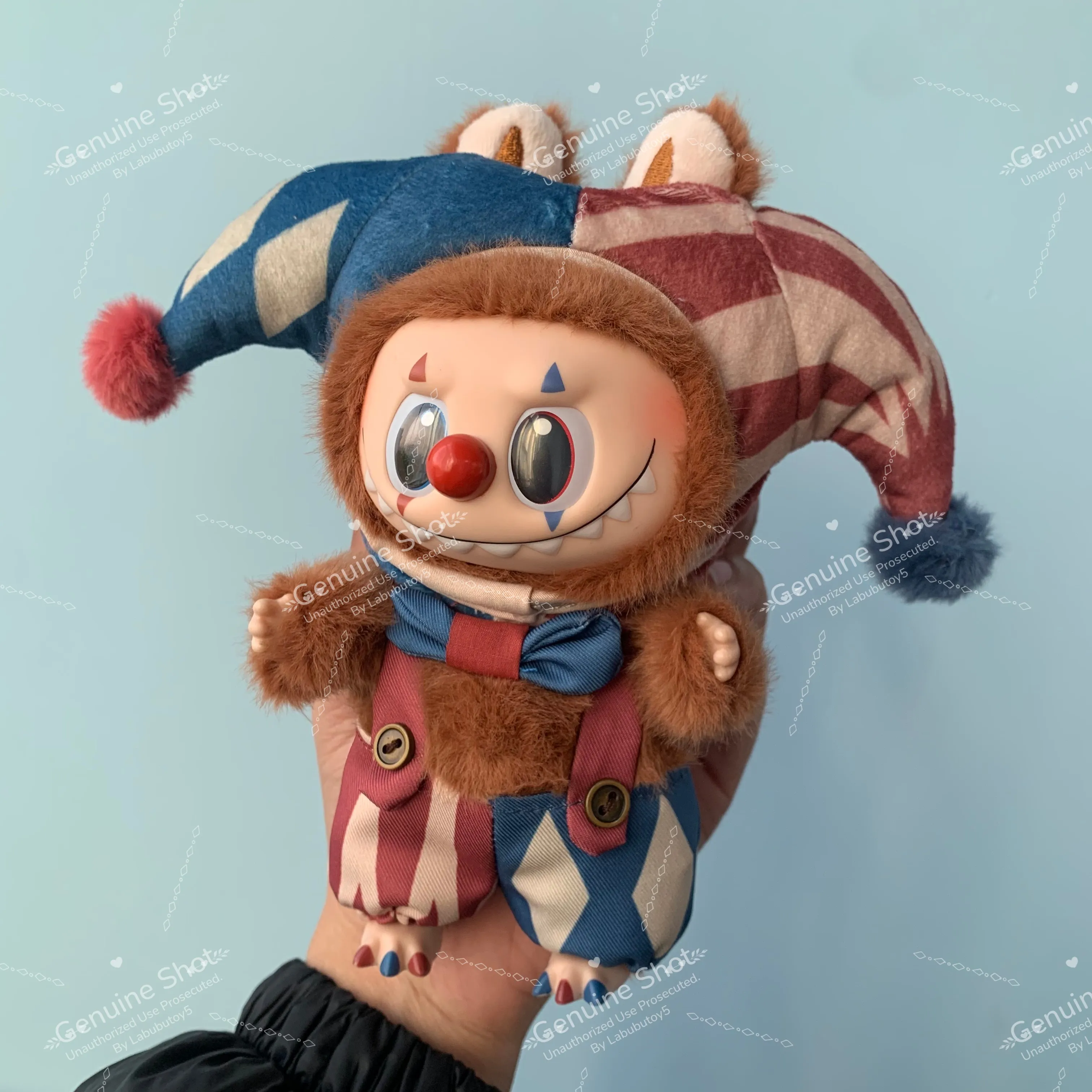 Why so Serious Series Mini LABUBU Juggling Clown Vinyl Plush 