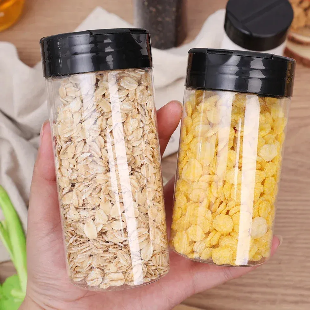 Barattolo Per Condimenti In Acciaio Inox Con Coperchio E Cucchiaio - Zuccheriera Da 400 Ml Per Sale, Pepe, Spezie, Antiscivolo - 2