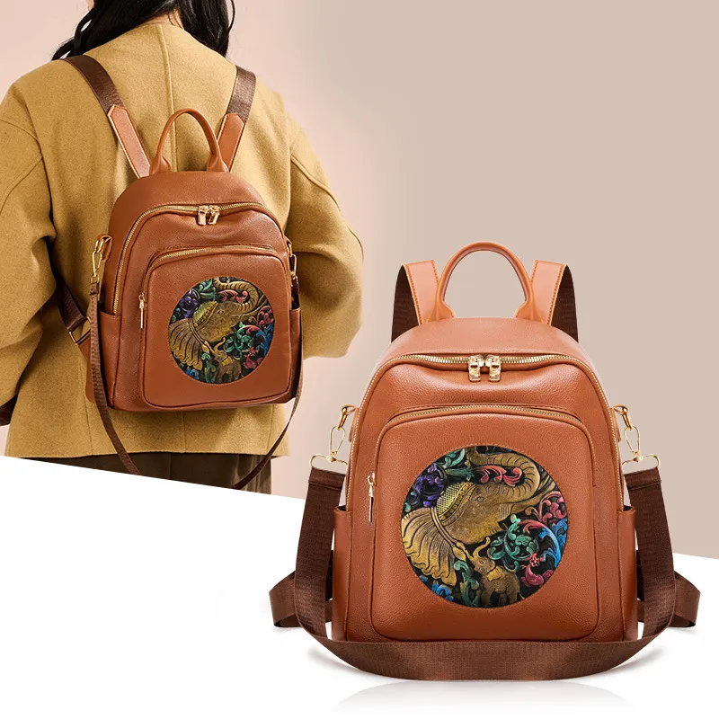 avengers chibi print mini backpack Avengers Chibi Print Mini Backpack