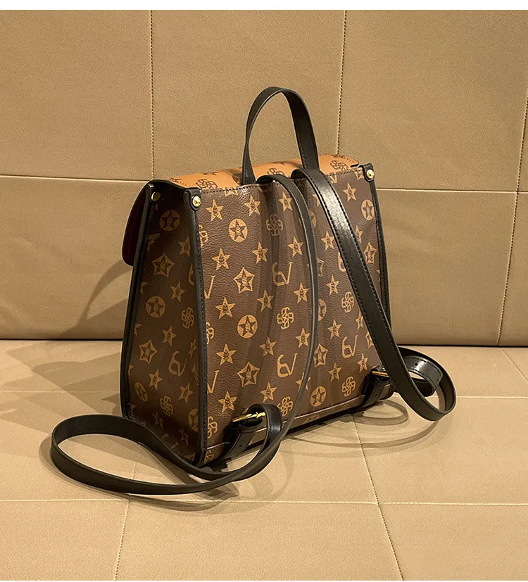 Free Shipping New Design Women's High Quality Printed Backpack 2026 Classic Popular Hot Sale Fashion Large Capacity_voghion.com