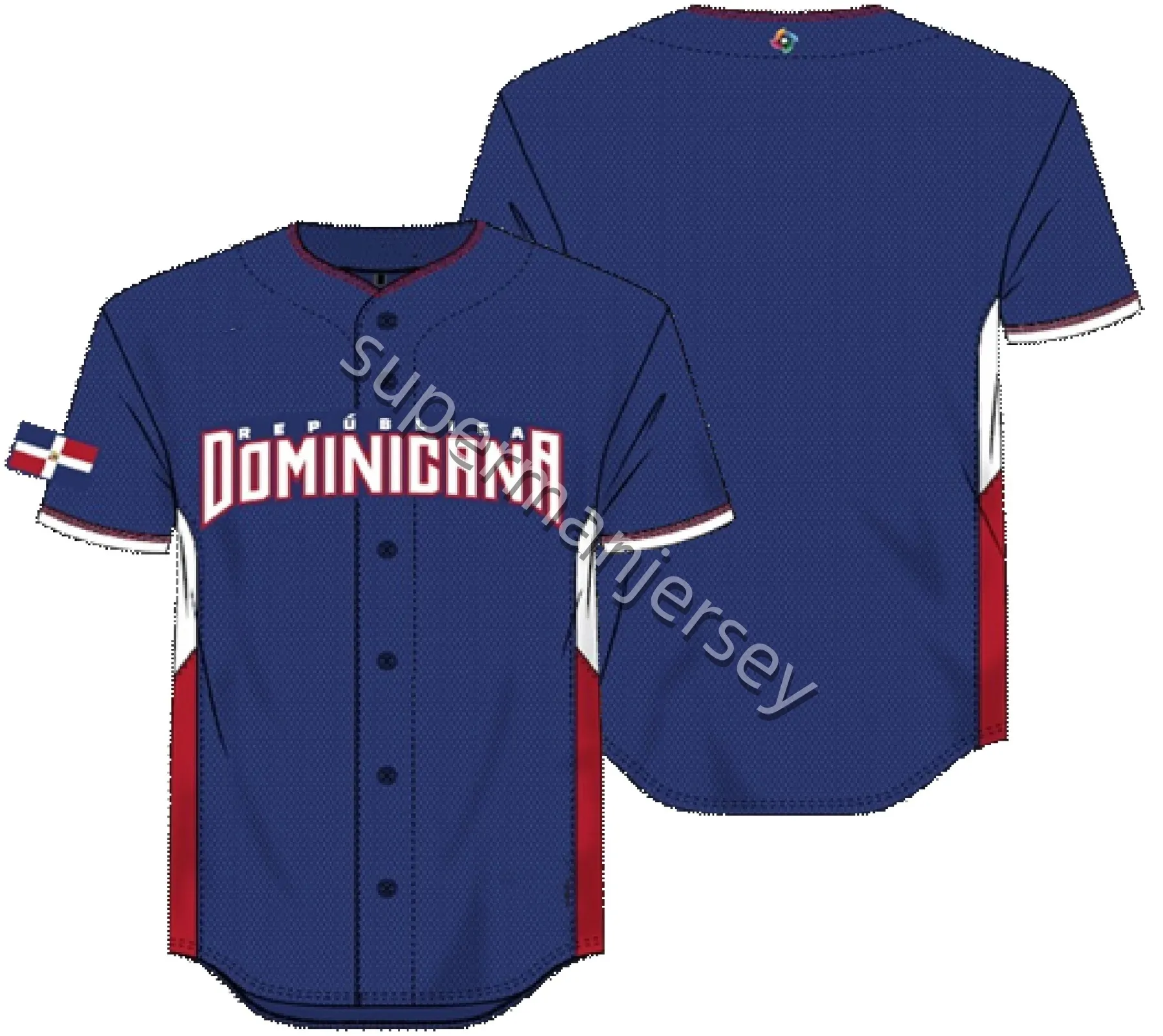 ドミニカ共和国野球ユニフォーム を￥3,668 | DHgate