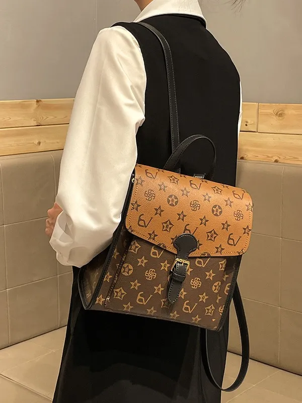 Free Shipping New Design Women's High Quality Printed Backpack 2026s Classic Popular Hot Sale Fashion Large Capacity_voghion.com