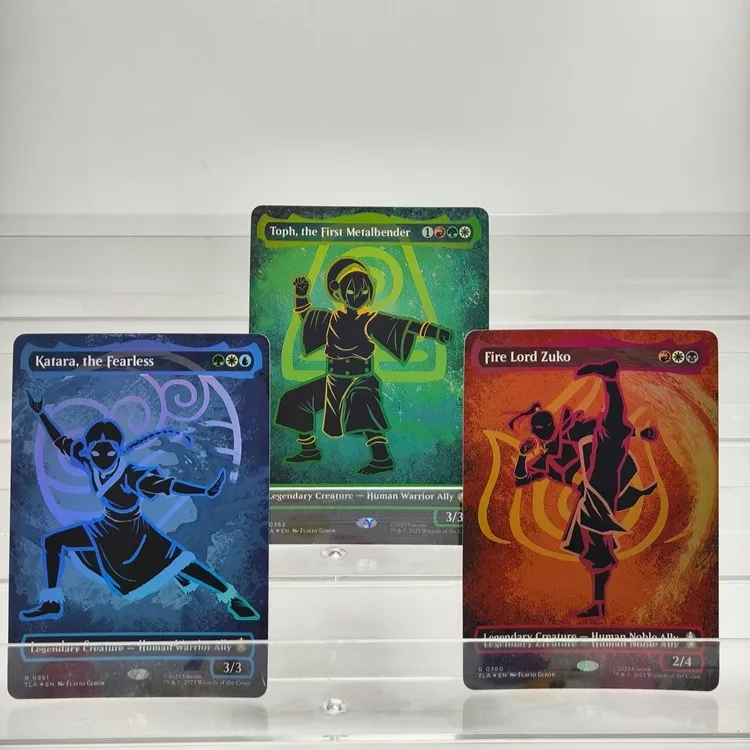 Avatar: The Last Airbender Foil Rare Cards Premium... From 2,61  | DHgate