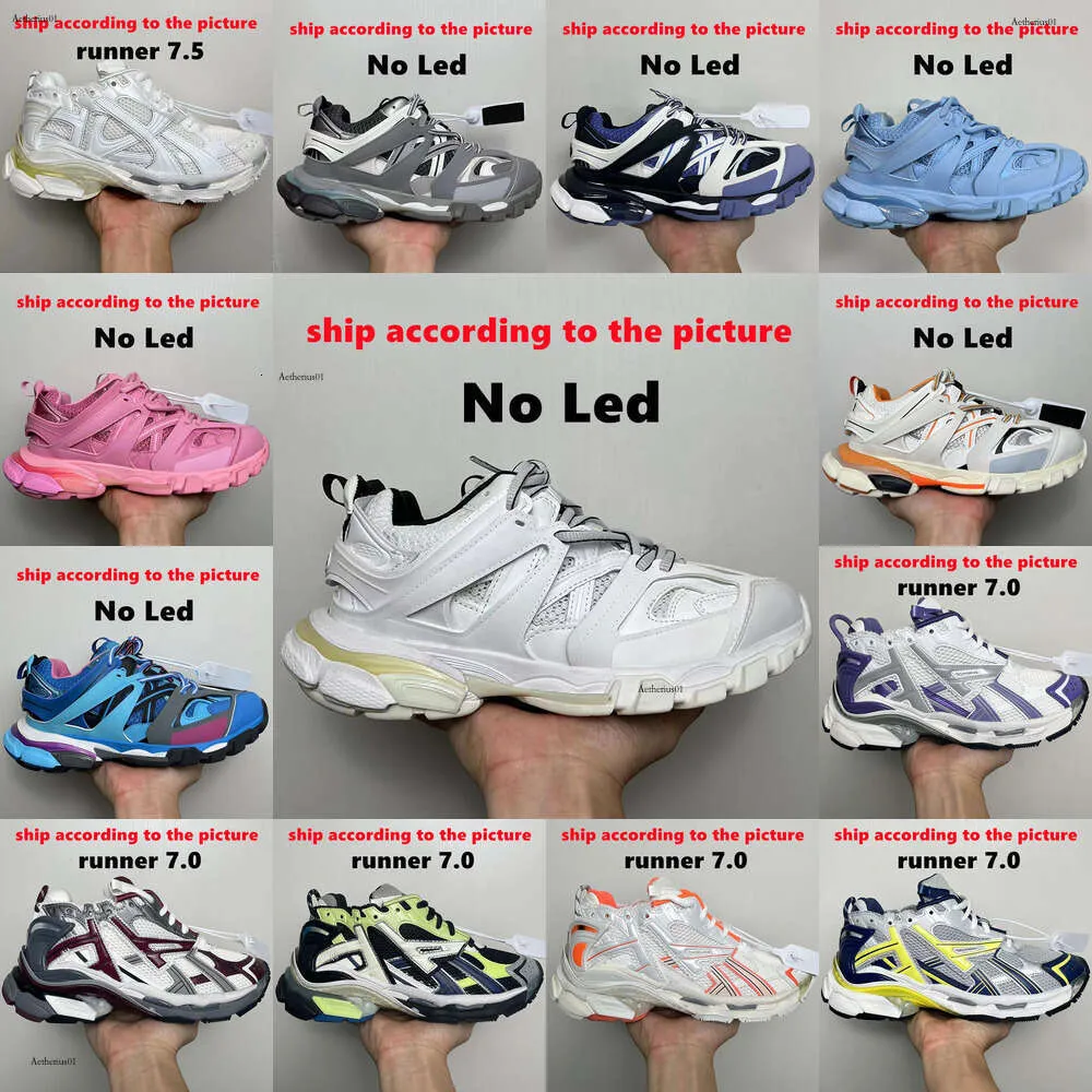 Designer Runner 3xl Sneakers led Track Runners 7.0 7.5 3.0 Paris