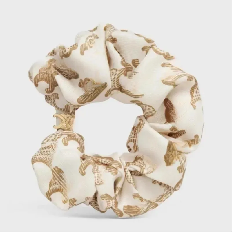 Brand Girls Letters Triangle Ponytail Holders  ... 