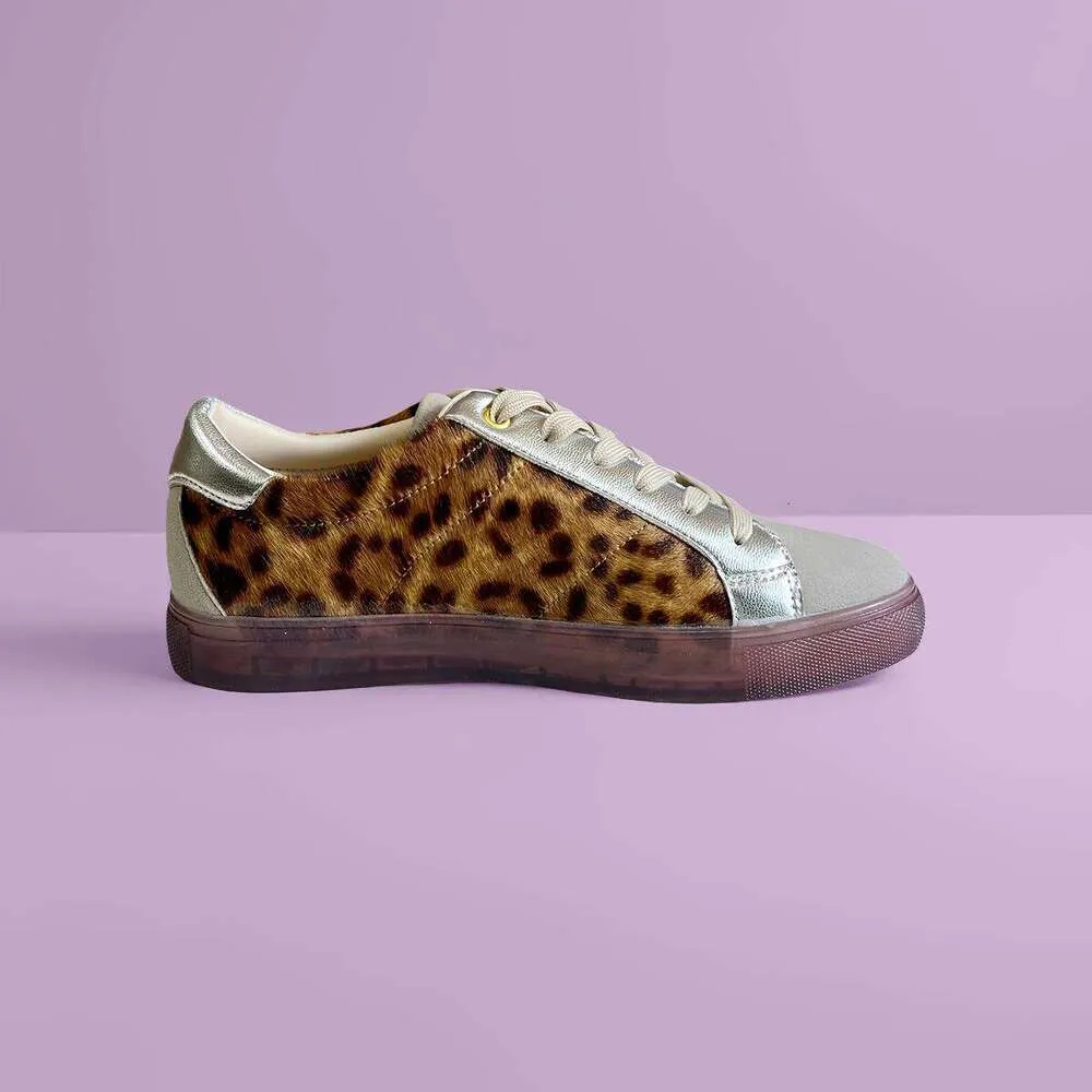 OKIMOZ Casual Sneakers Leopard Print Flat Breathable Mesh Lightweight Urban Running Sneaker Designer Shoes Outdoor Sport_voghion.com