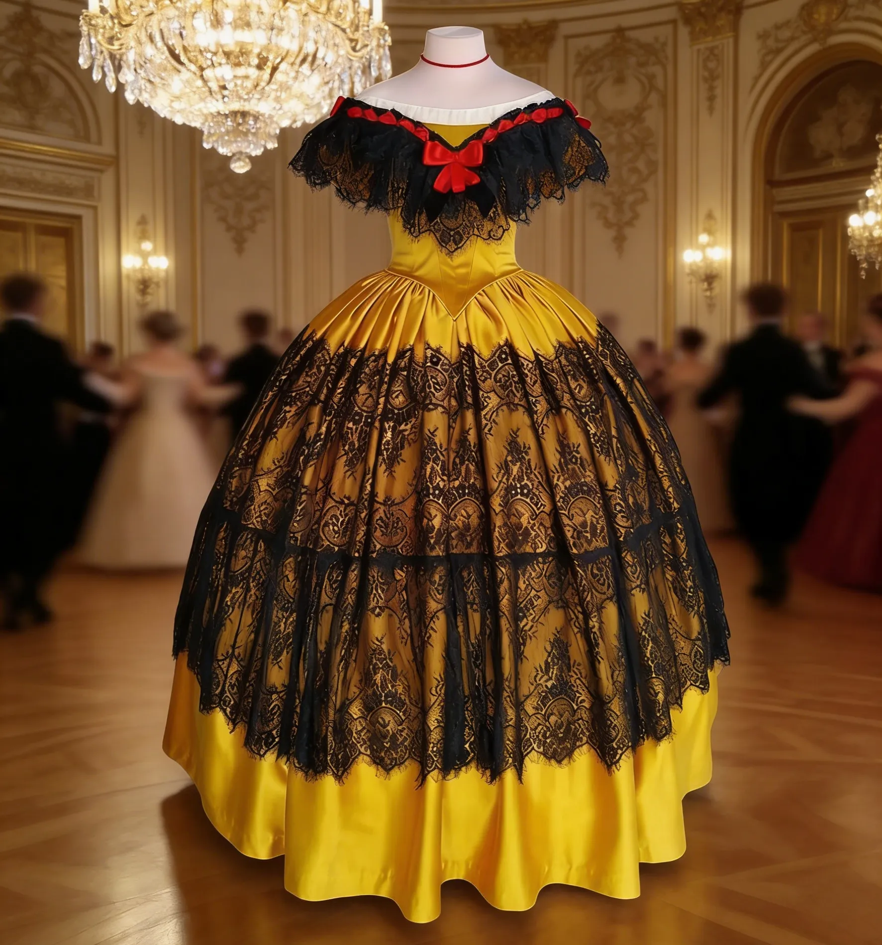 plus size full length formal dresses Fast Delivery Plus Size Ruffle V-Neck A-Line Floor Length Evening Dress main image 1