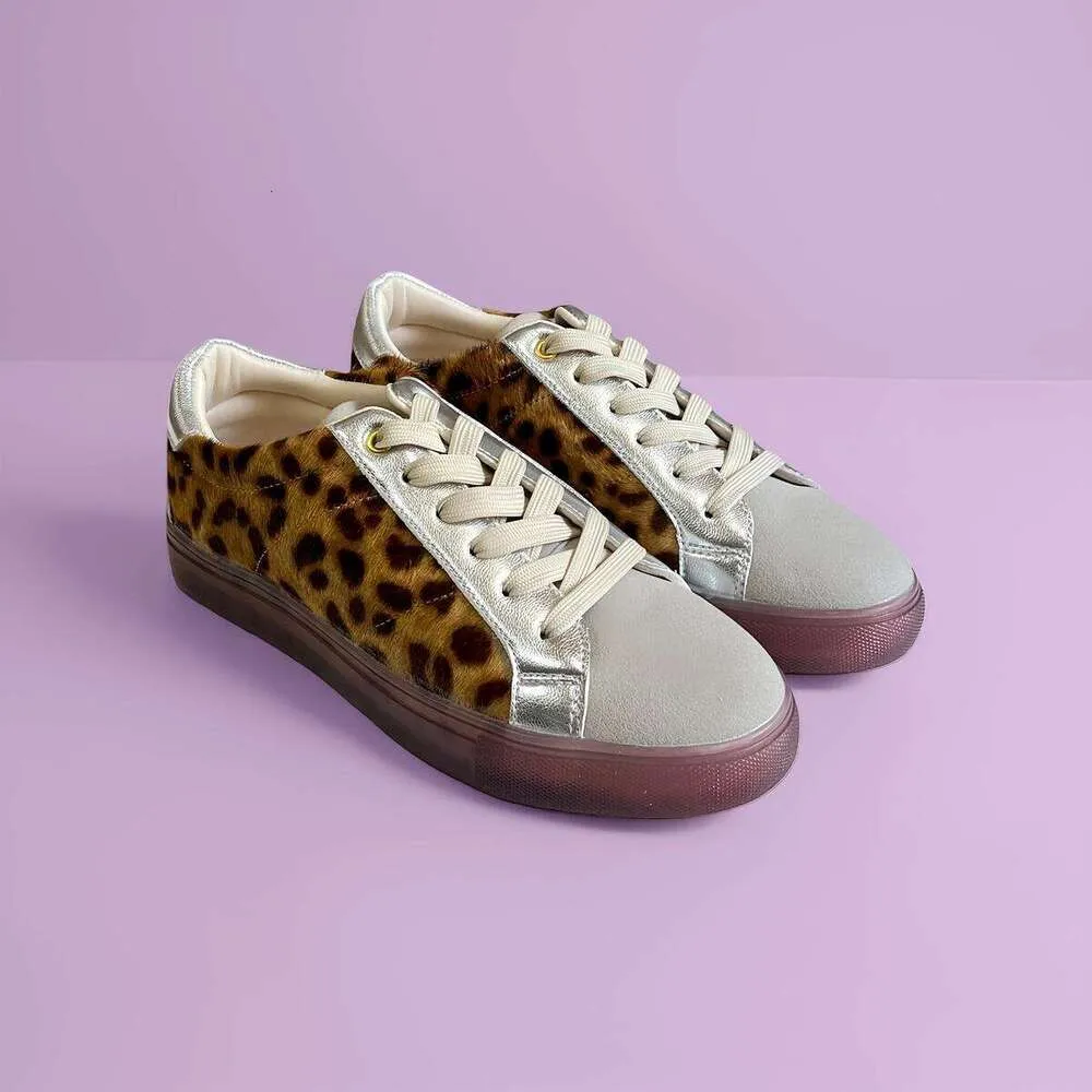 OKIMOZ Casual Sneakers Leopard Print Flat Breathable Mesh Lightweight Urban Running Sneaker Designer Shoes Outdoor Sport_voghion.com