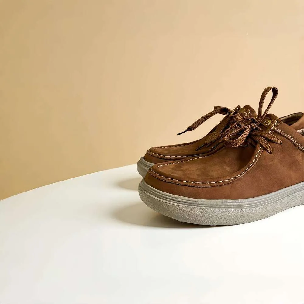 OKIMOZ Casual Running Sneaker Designer Shoes Premium Leather Chunky Sole Lightweight City Gym Sneakers Big Size_voghion.com