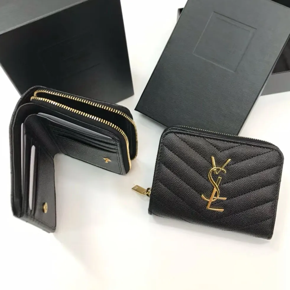 Mini Hand Wallet Luxury Designer Mini Small Zip Wallet For Women With... From Bag_xc, $0 ...