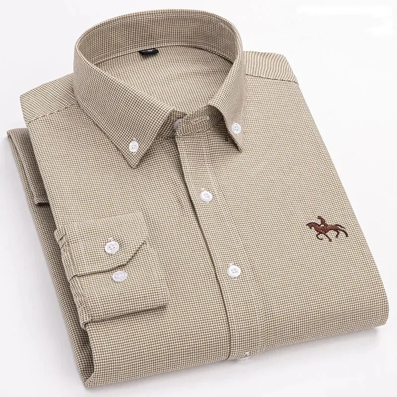 100 percent cotton dress shirt Men's Slim Fit Black Cotton Dress Shirt - Long Sleeve