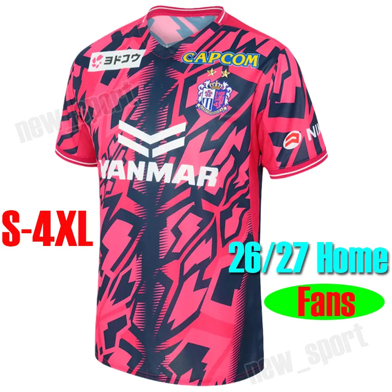 2026 27 Cerezo Osaka Men Soccer Jersey Polyester Short Sleeve