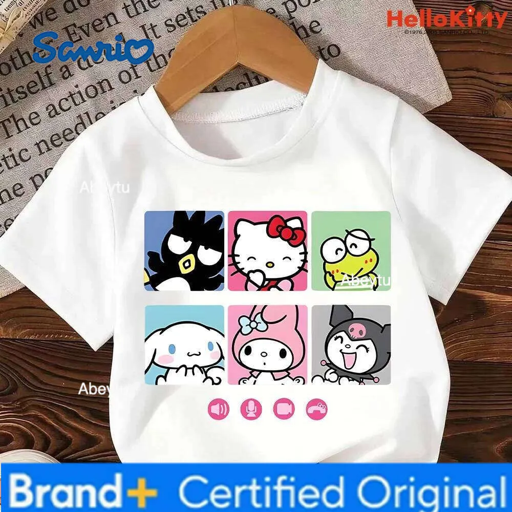 Cute Hello Kitty Cat T Shirts Set For Girls Sanrio... From Abeytu, $5. ...