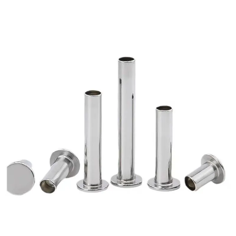 304 Stainless Steel Flat Head Semi Hollow Rivets M2 ... From ...