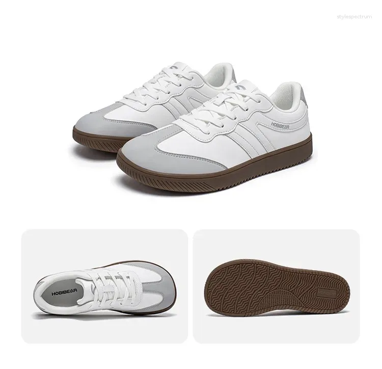 Fitness-sneakers retro med bred tåbox och snörning unisex_voghion.com