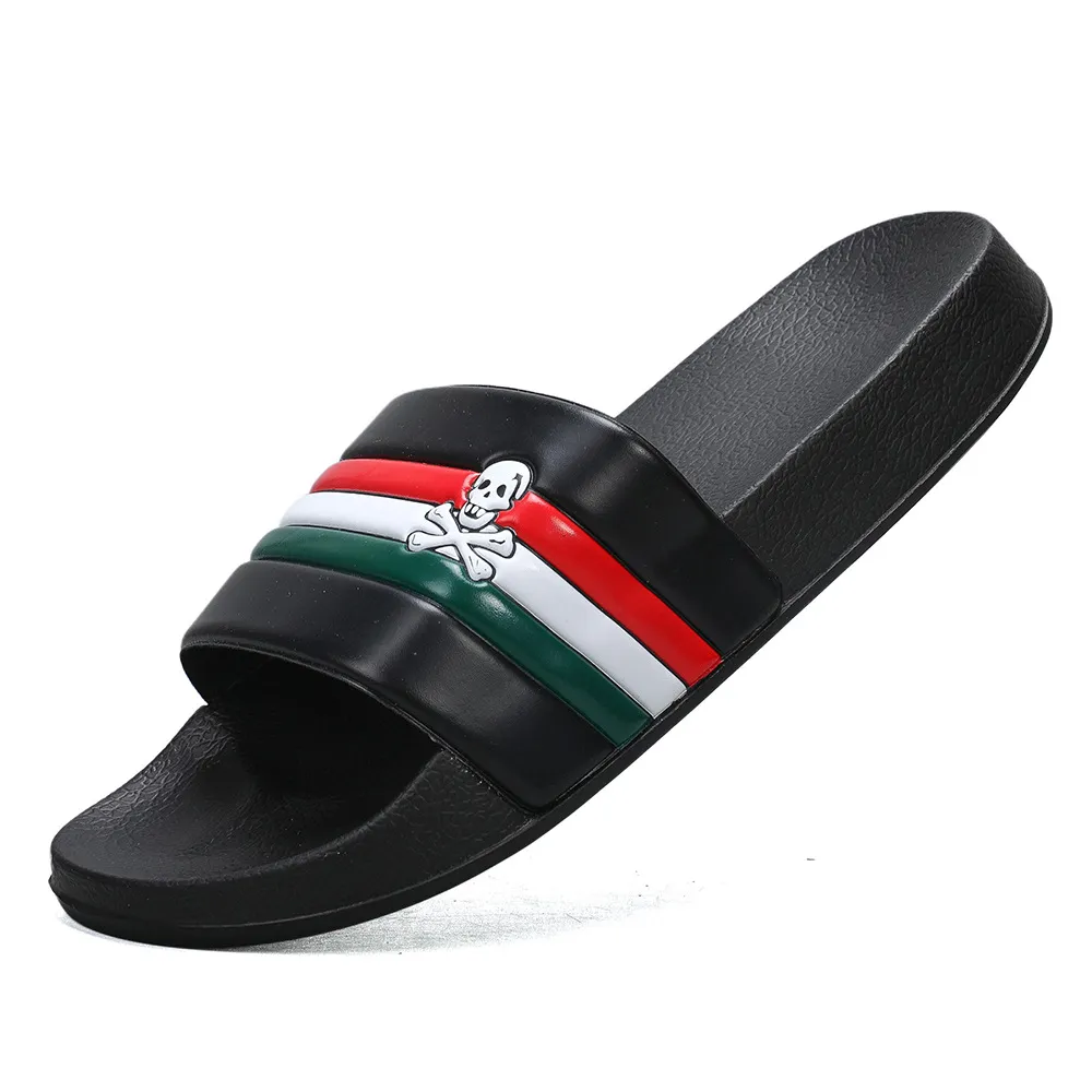 Gratis verzending 2026s nieuwe gestreepte herenschoenen met zachte zool, geschikt voor binnen en buiten, trendy strandmodel, verkrijgbaar in grote maten._voghion.com