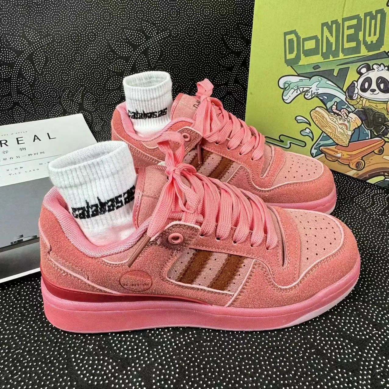 Women's Casual Sneakers with Buckle Strap Closure Waterproof Cotton ...