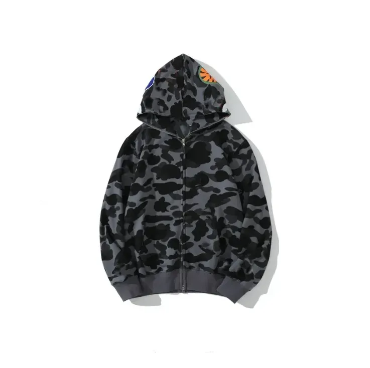 Motif camouflage à capuche unisexe - France