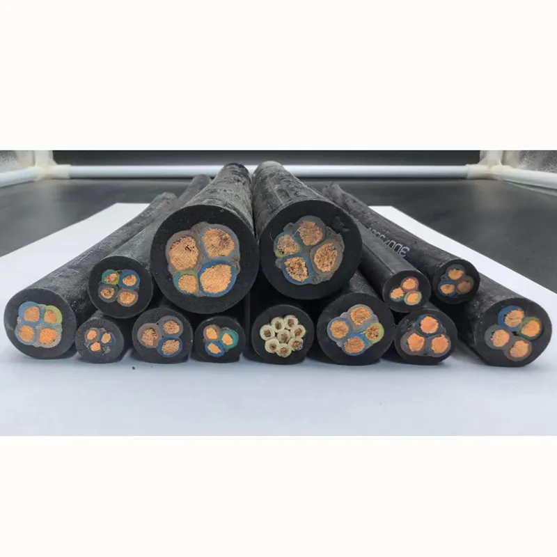 Mining Cables Pure Copper Explosion-Proof Flame-Retardant Mobile Rubber ...